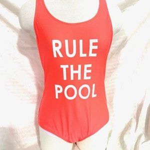 Cat & Jack Rule the pool swimsuit. NWT